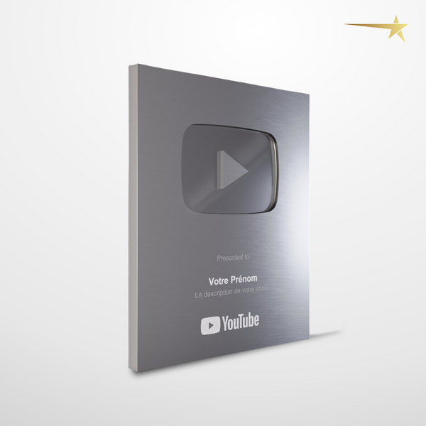 trophee personnalisable youtube